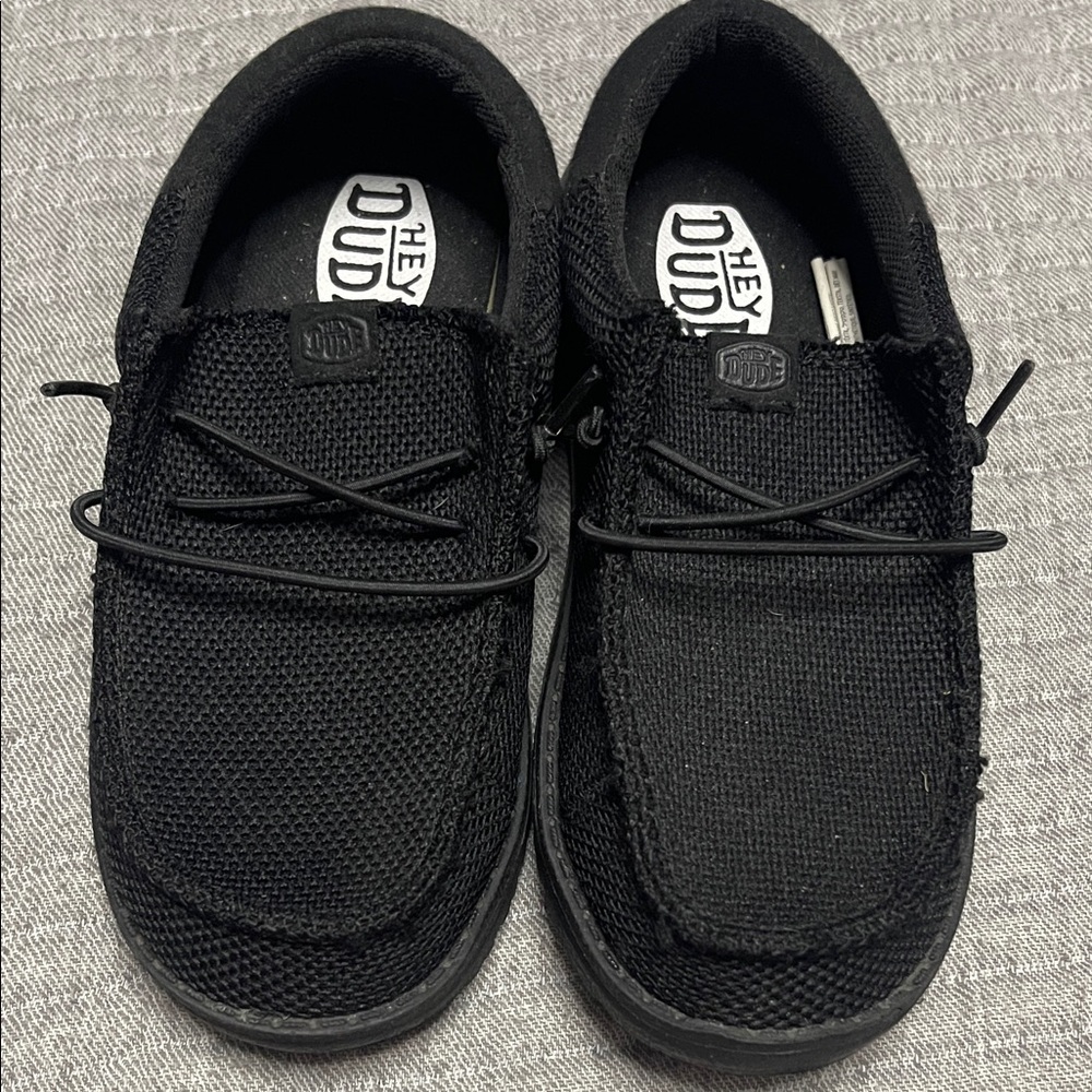 Hey Dude Classic Black Loafers